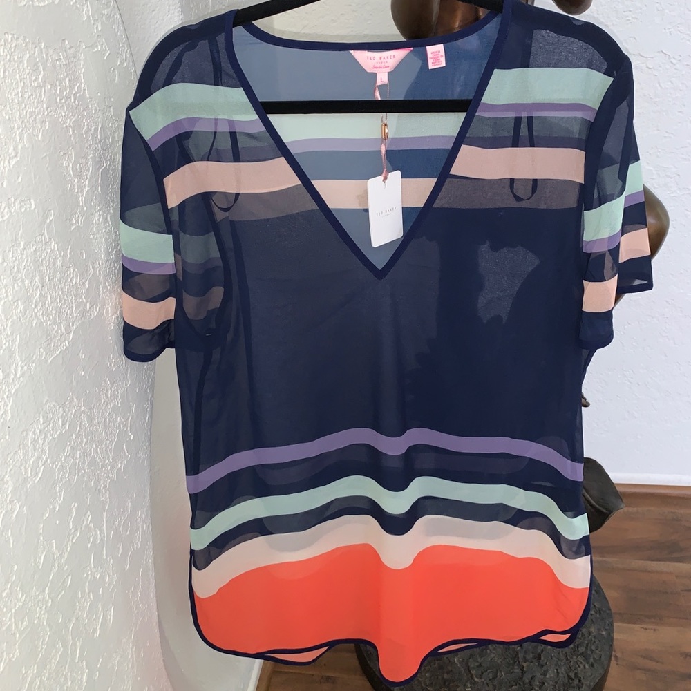 Ted Baker See Through Blouse